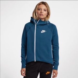 Nike Tech Fleece Full Zip Cape Hoodie Jacket SZ M